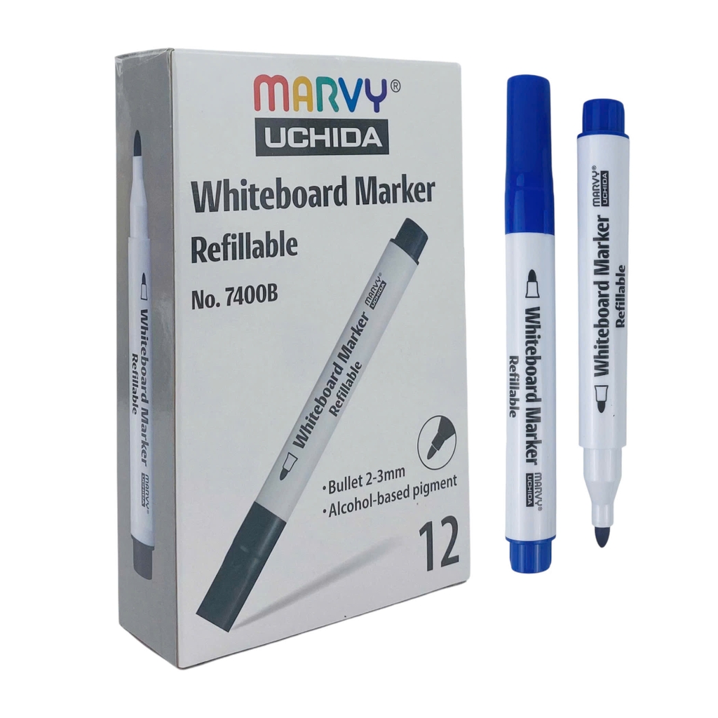 Bút lông bảng Marvy 7400B-S (12)