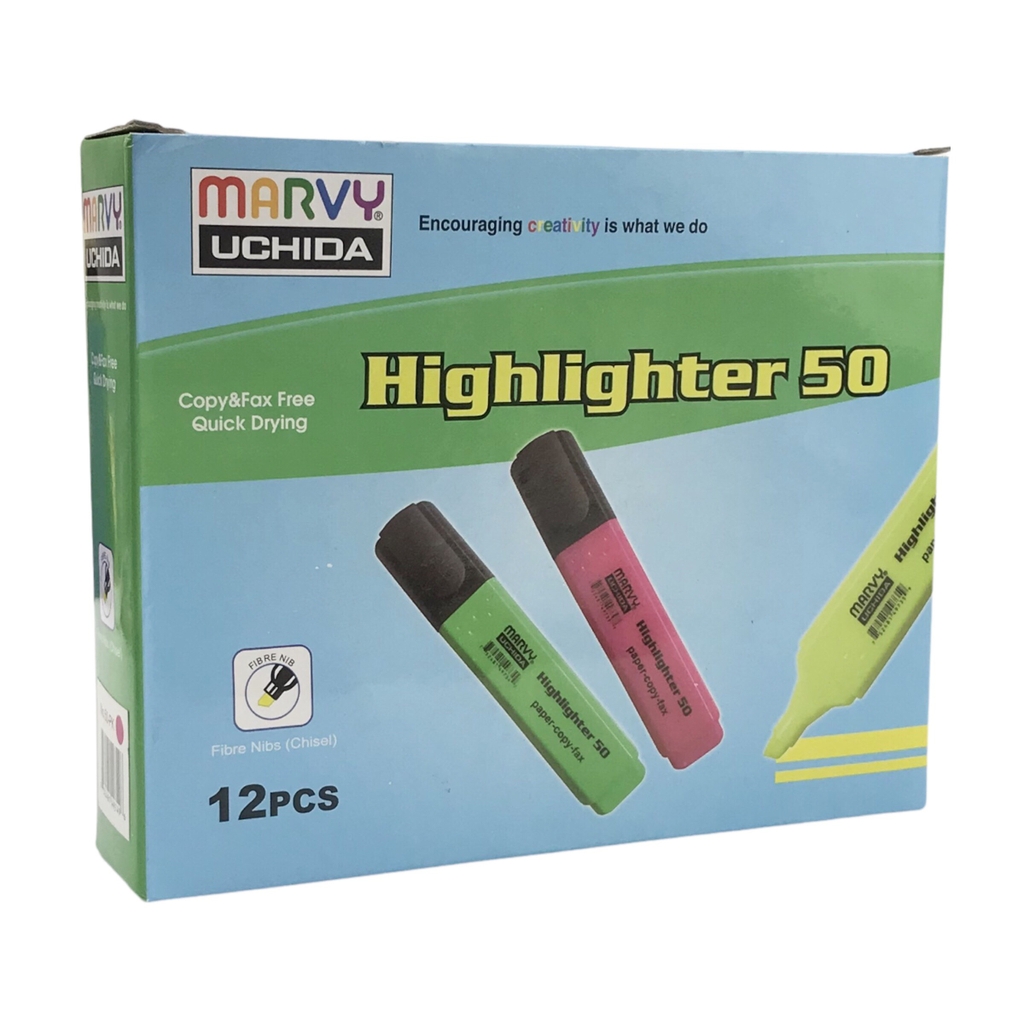 Bút dạ quang Marvy 50 (12)