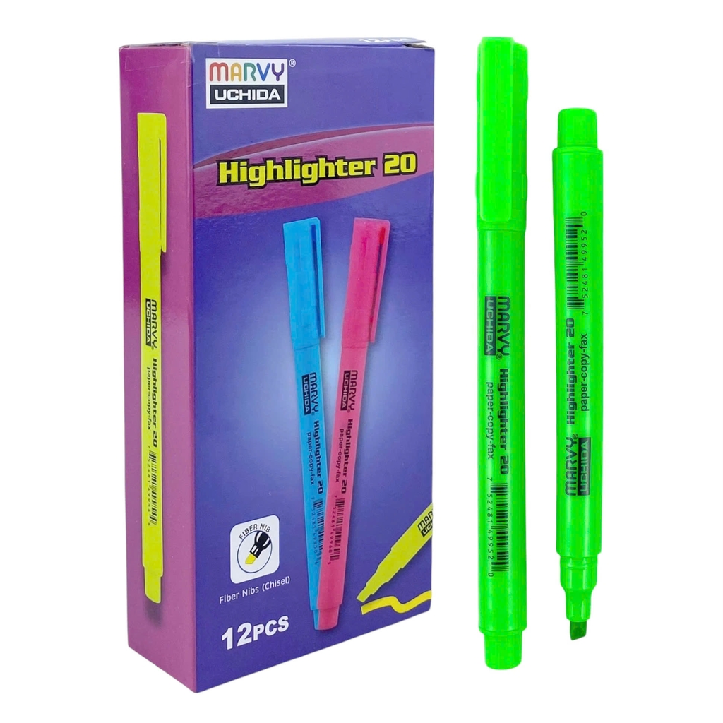 Bút dạ quang Marvy 20 (12)