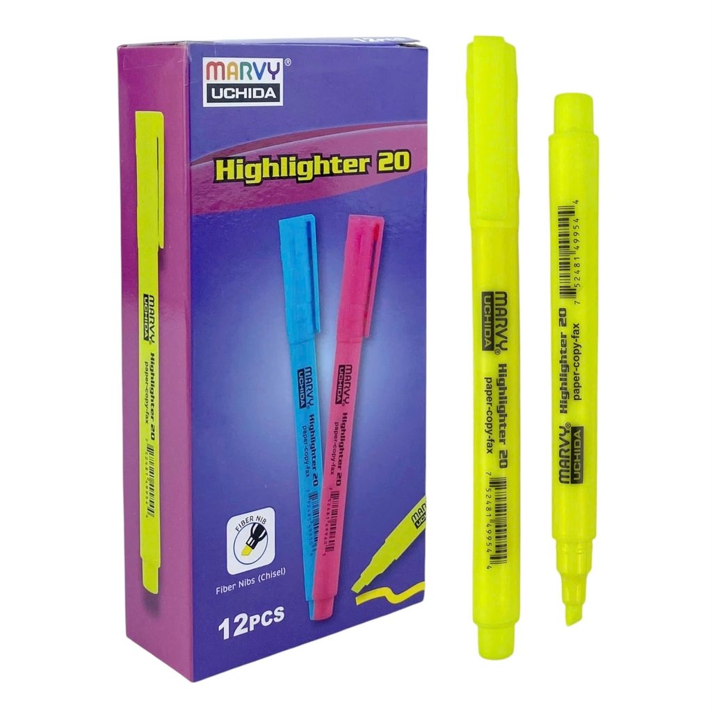 Bút dạ quang Marvy 20 (12)