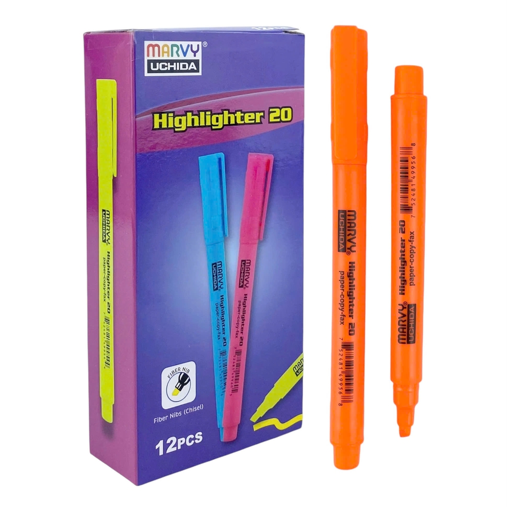 Bút dạ quang Marvy 20 (12)