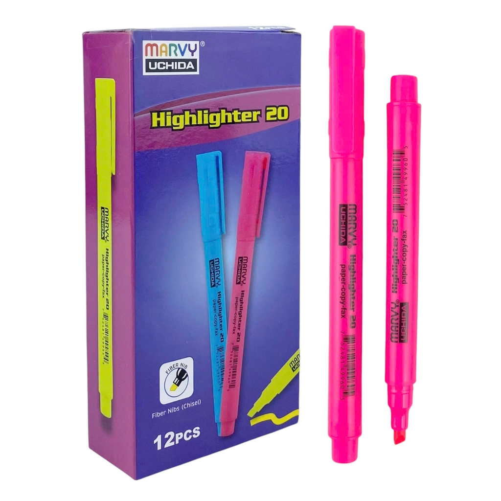 Bút dạ quang Marvy 20 (12)
