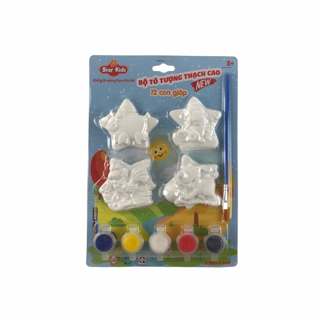 Tượng tô màu Star Kids 12 con giáp