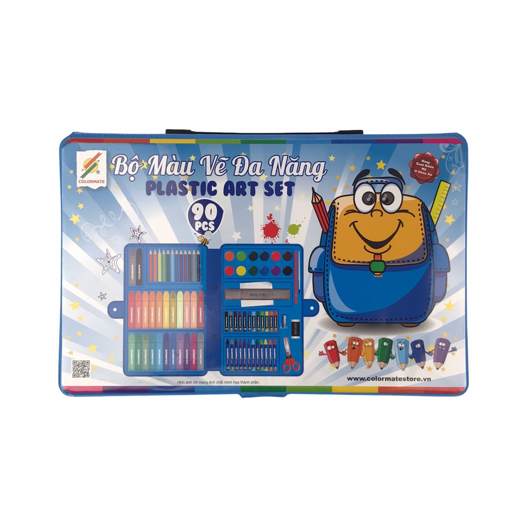 Bộ màu vẽ đa năng Colormate CM-66PLS