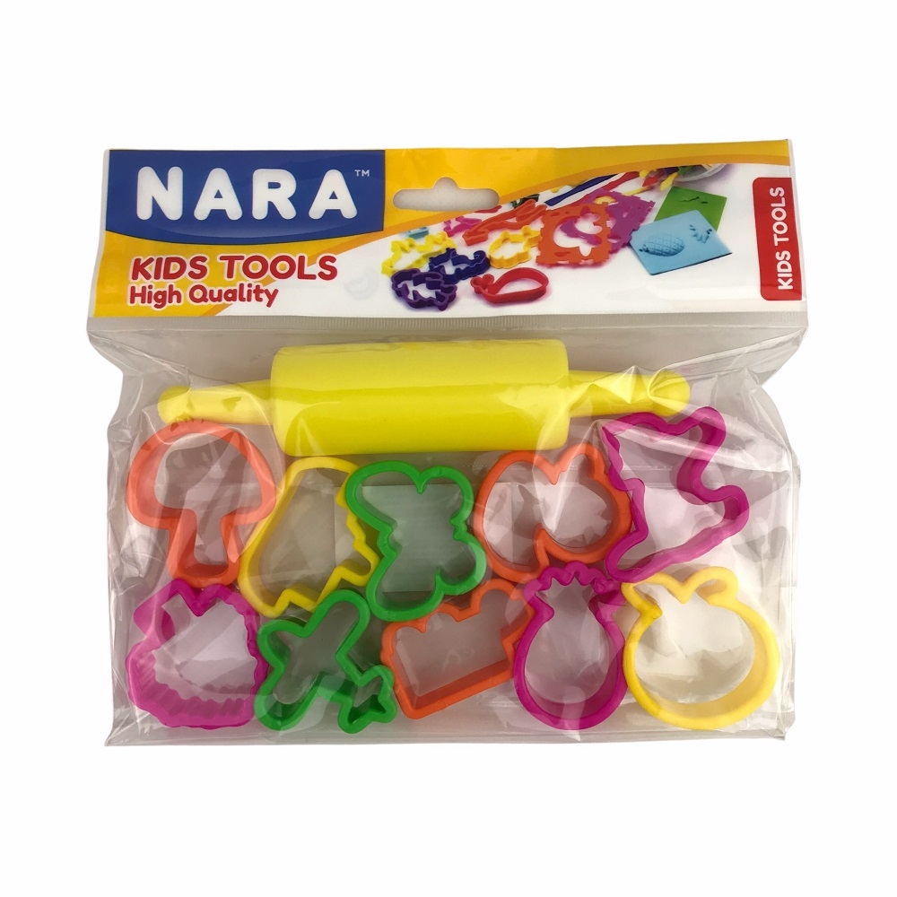 Bộ khuôn đất nặn Nara MO-ZOO / MO-GARDEN