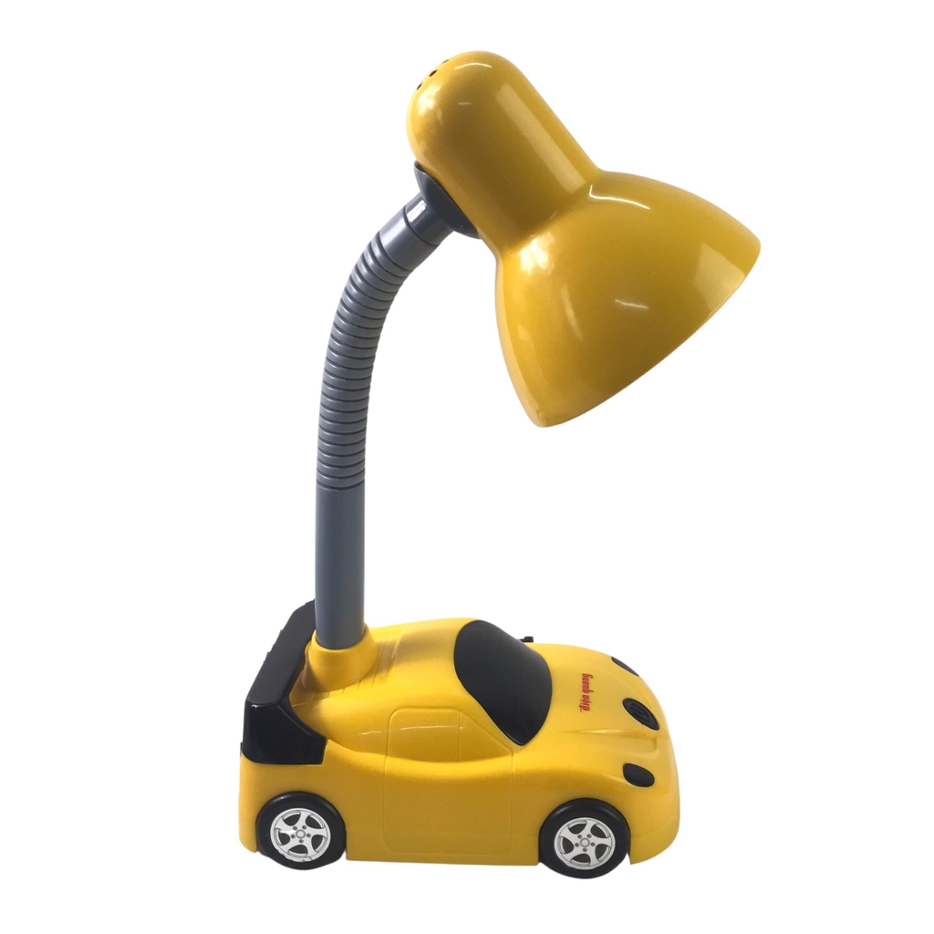 Đèn học ĐQ ĐQ DKL05 B kiểu xe hơi vàng đen bóng led daylight