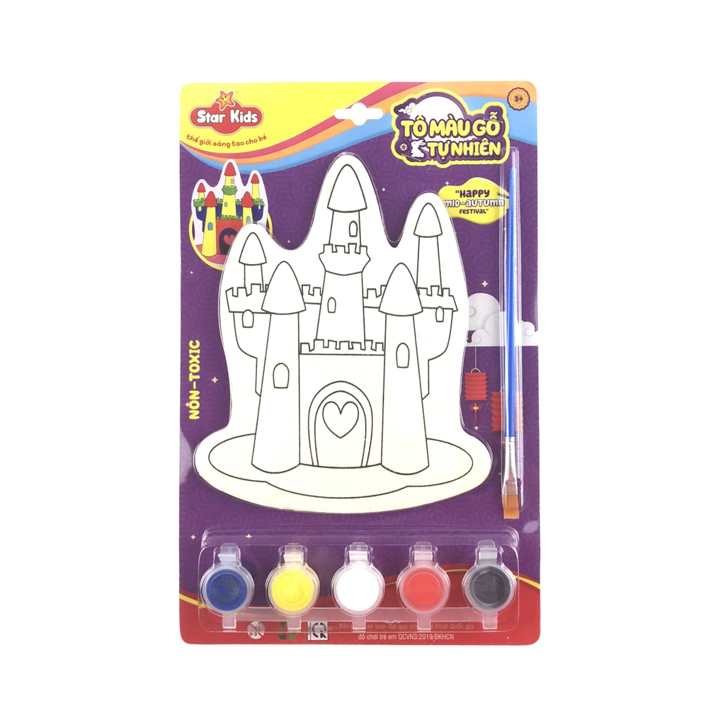 Gỗ tô màu Star Kids