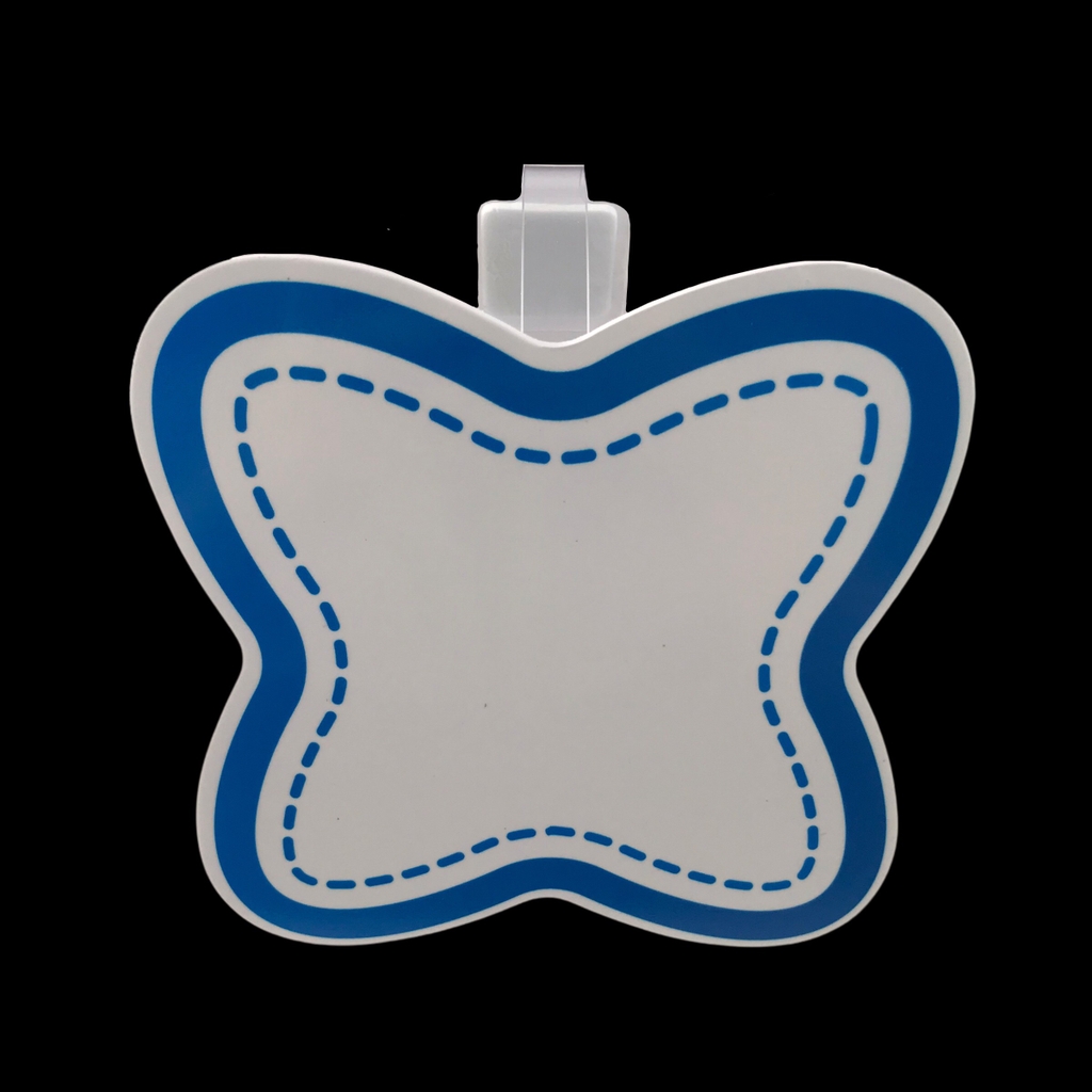 Wobbler nhựa WB-L01 / WB-L02 / WB-L03 / WB-L04 / WB-L05 / WB-L06 / WB-L07 / WB-L08 13cm dán formex 2mm (2,10)