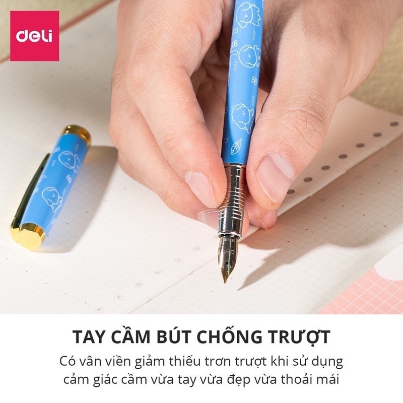 Bút máy Deli Q893 (12/144)