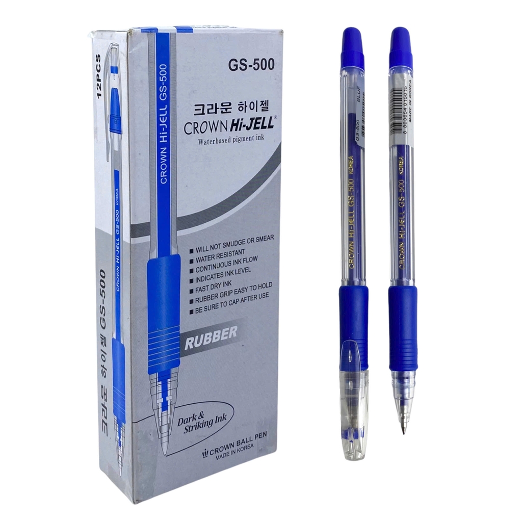 Bút gel Crown GS-500 (12)