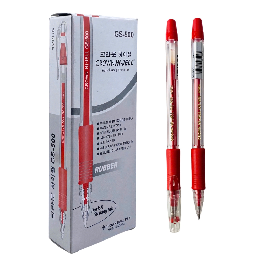 Bút gel Crown GS-500 (12)