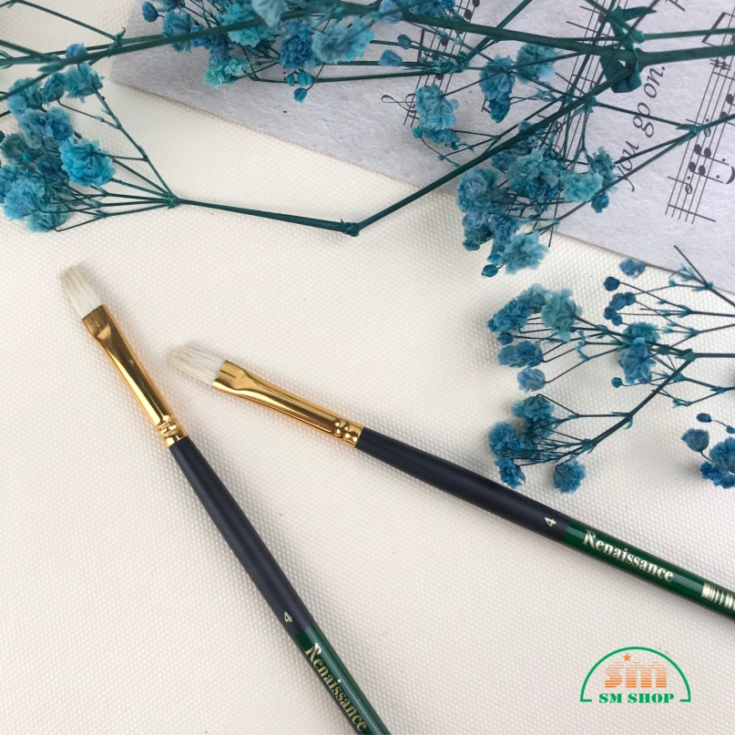 Bút cọ dẹt Renaissance #4 / #12 / #16 / #20 / #8