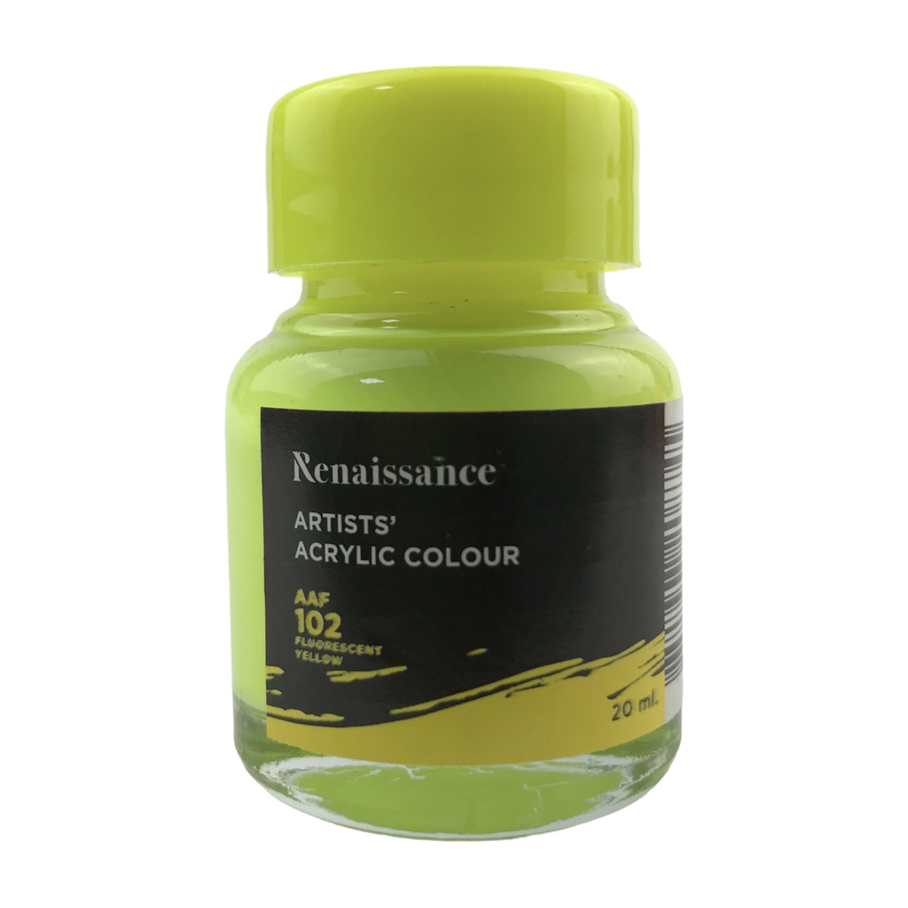 Màu nước Renaissance acrylic Fluo 20ml (12)