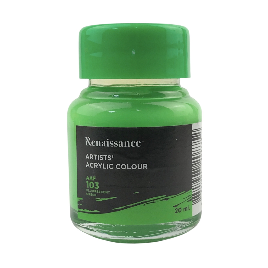 Màu nước Renaissance acrylic Fluo 20ml (12)