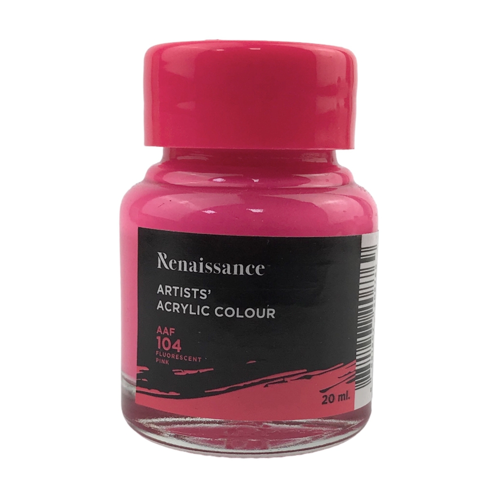Màu nước Renaissance acrylic Fluo 20ml (12)