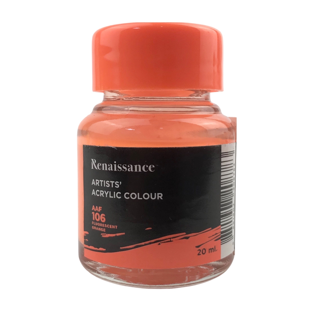 Màu nước Renaissance acrylic Fluo 20ml (12)
