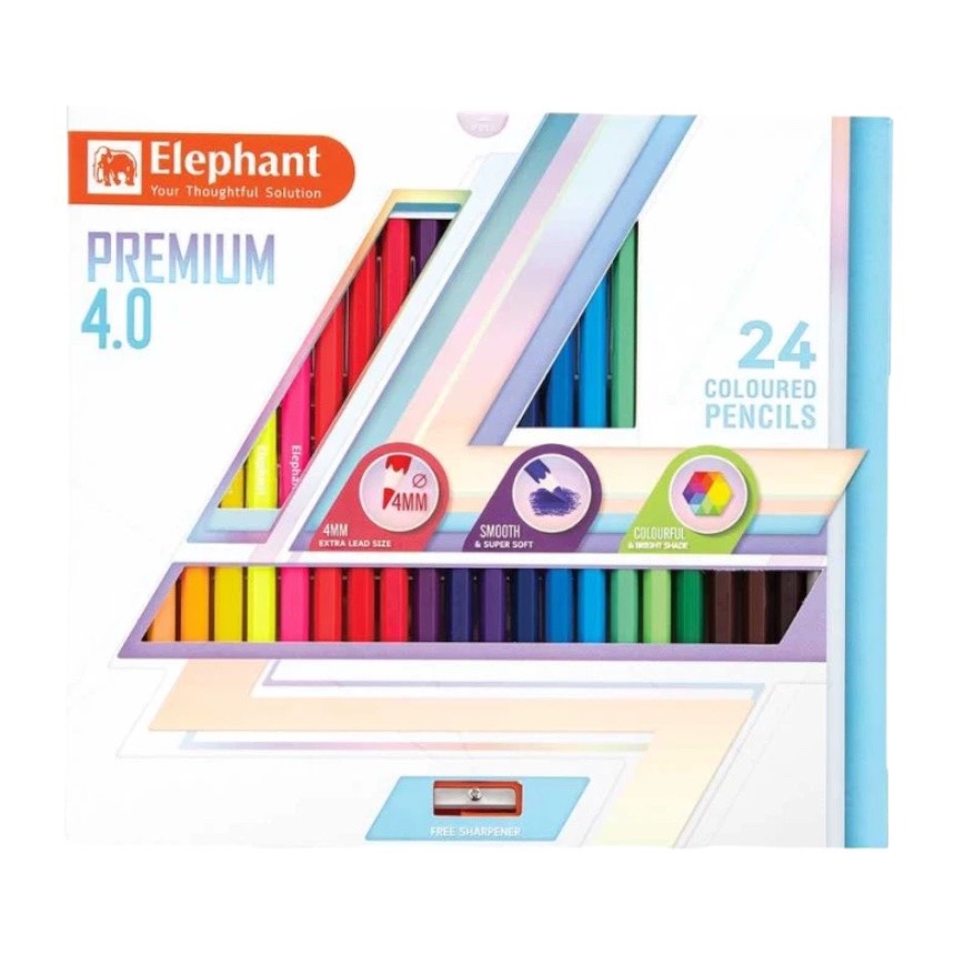 Bút chì màu Elephant Premium 4.0