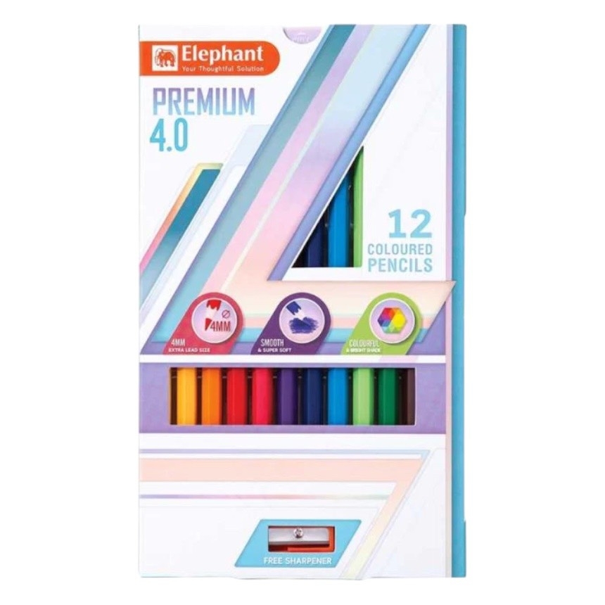 Bút chì màu Elephant Premium 4.0
