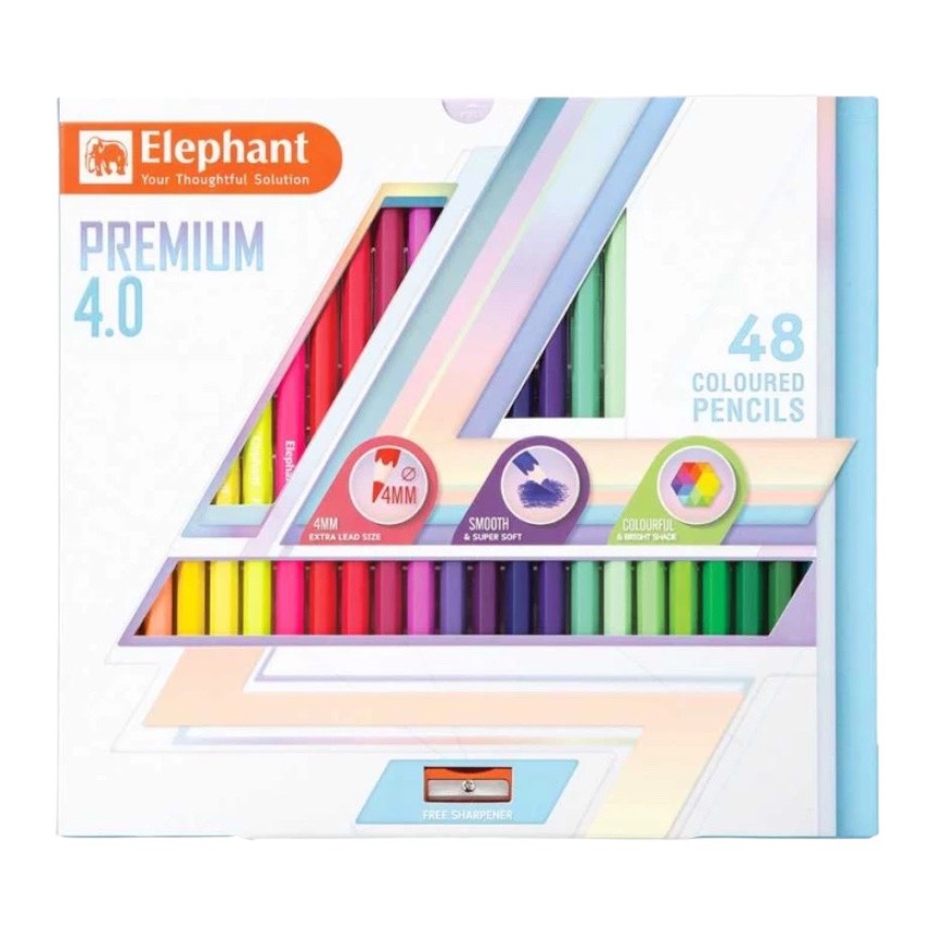 Bút chì màu Elephant Premium 4.0