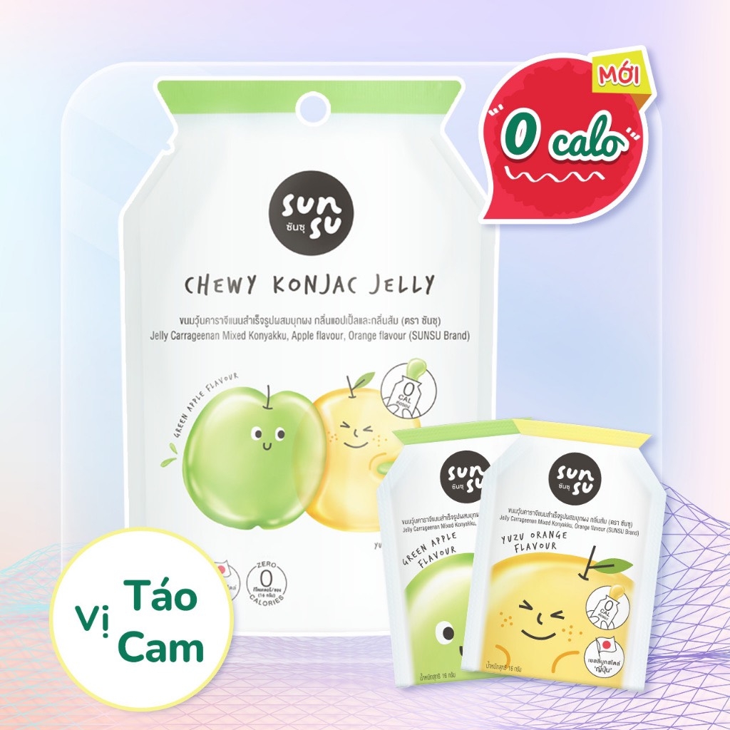 Thạch Konjac Sunsu 96gr (6)