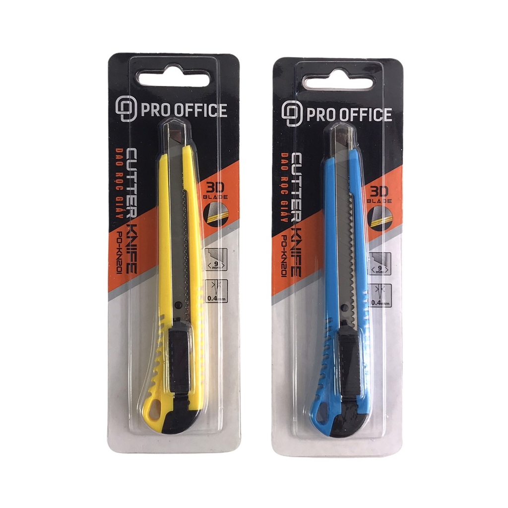 Dao rọc giấy Pro Office PO-KN101 9mm (12)