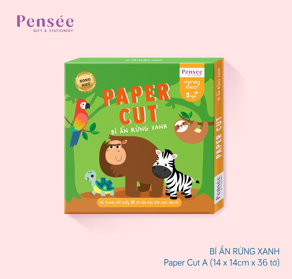 Bộ cắt giấy thủ công Pensée