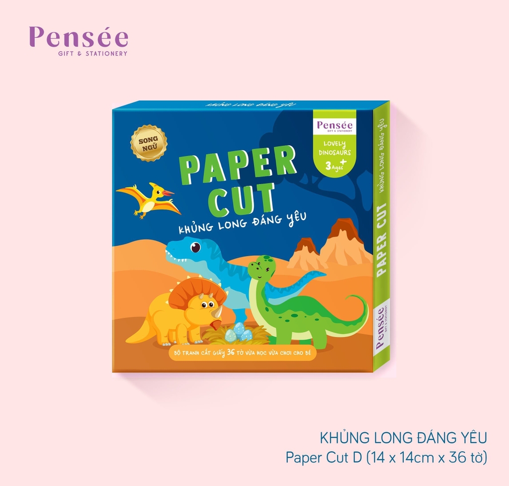 Bộ cắt giấy thủ công Pensée