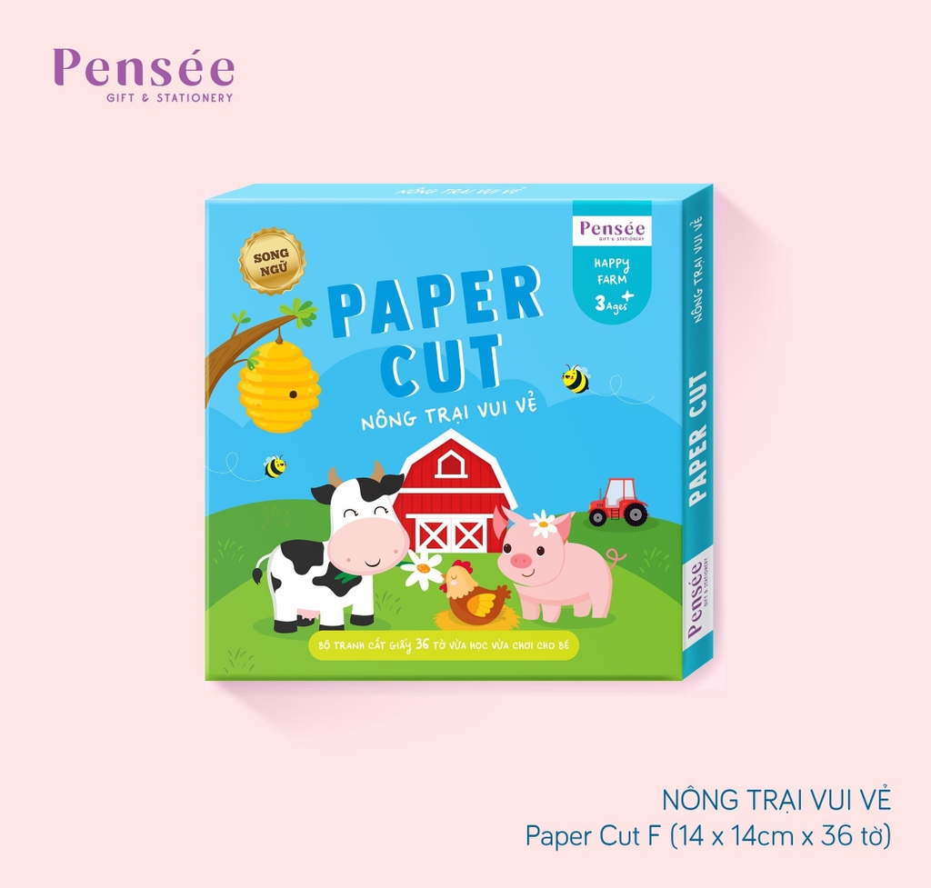 Bộ cắt giấy thủ công Pensée