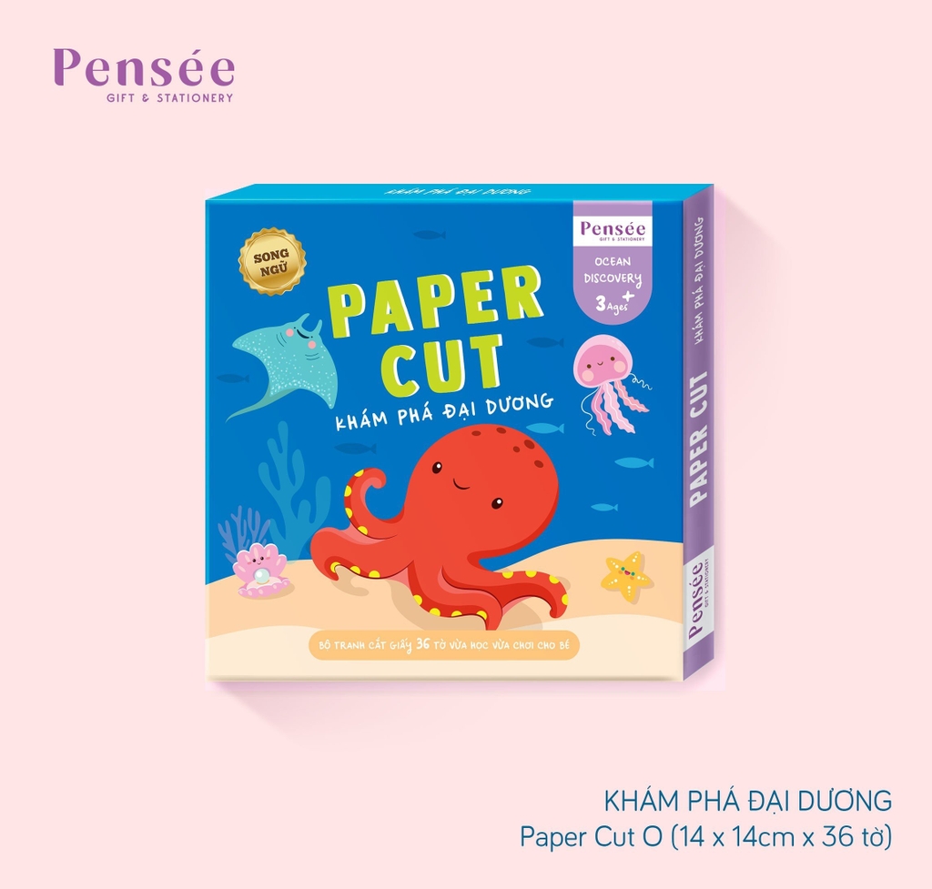 Bộ cắt giấy thủ công Pensée