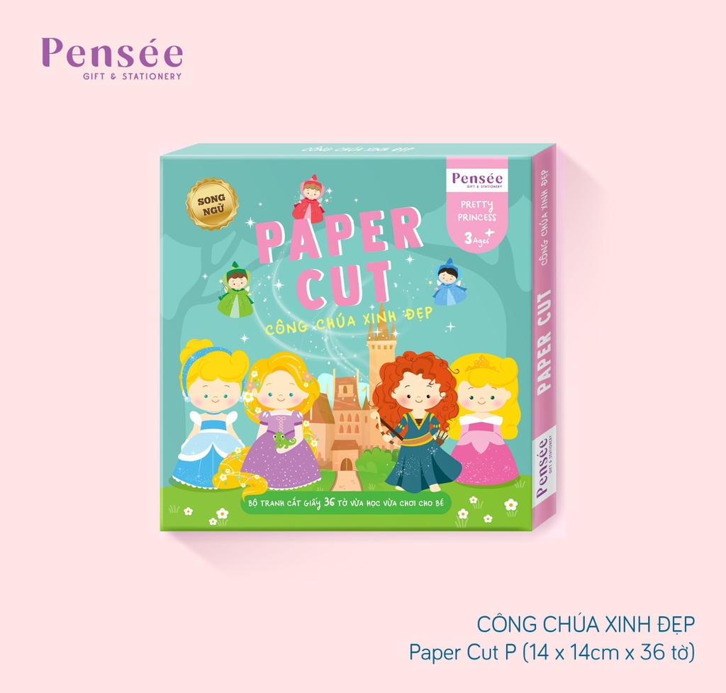 Bộ cắt giấy thủ công Pensée