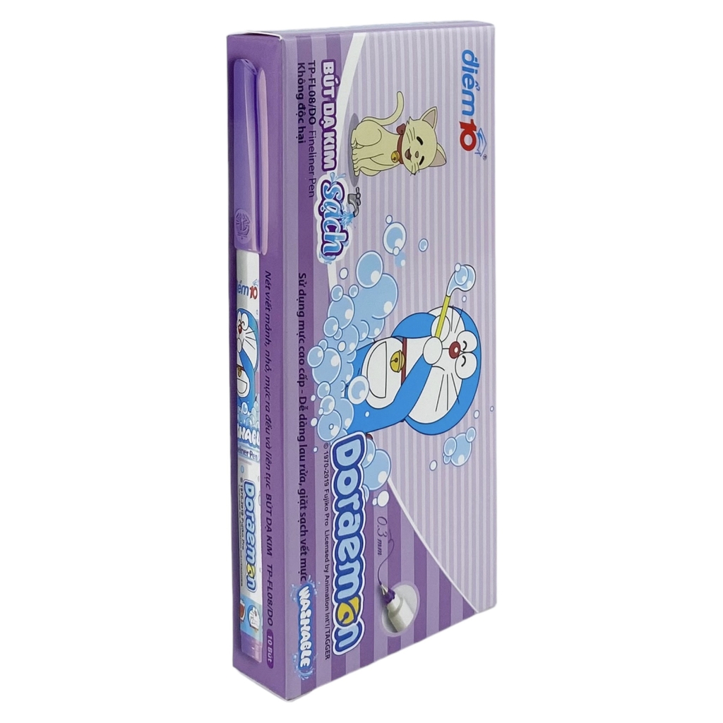 Bút lông kim TL FL-08/DO tím (10/720)