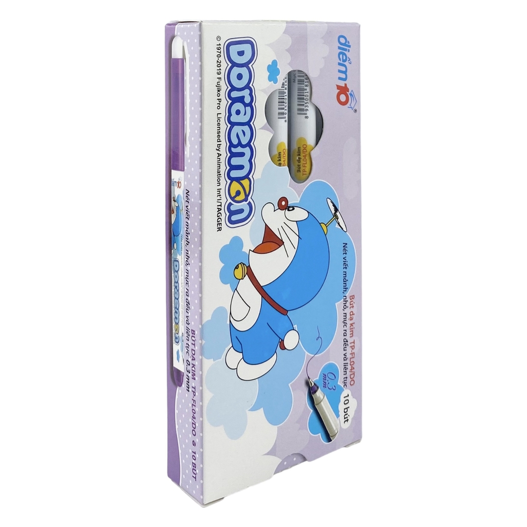 Bút lông kim TL Điểm 10 FL-04/DO tím (10/600)