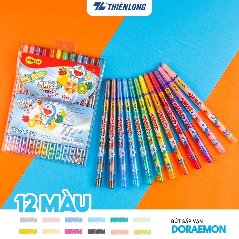 Bút sáp vặn TL Colokit TCR-C04/DO / TCR-C05/DO