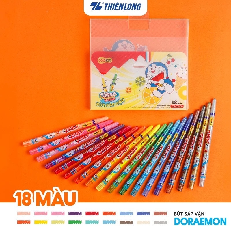 Bút sáp vặn TL Colokit TCR-C04/DO / TCR-C05/DO