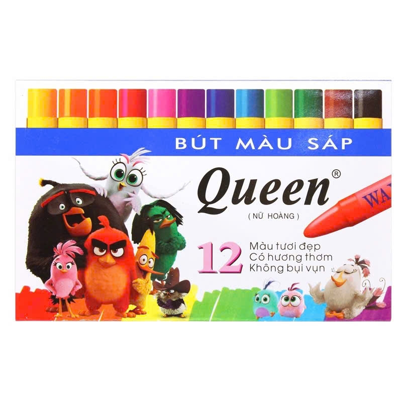 Bút sáp màu Queen WCR-012/ WCR-018
