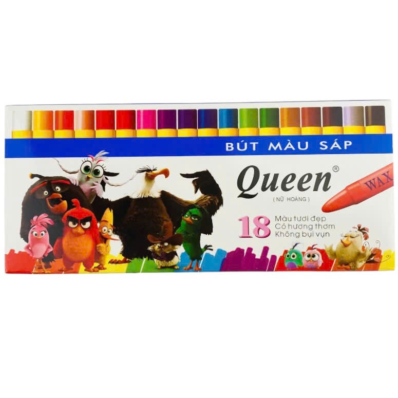 Bút sáp màu Queen WCR-012/ WCR-018