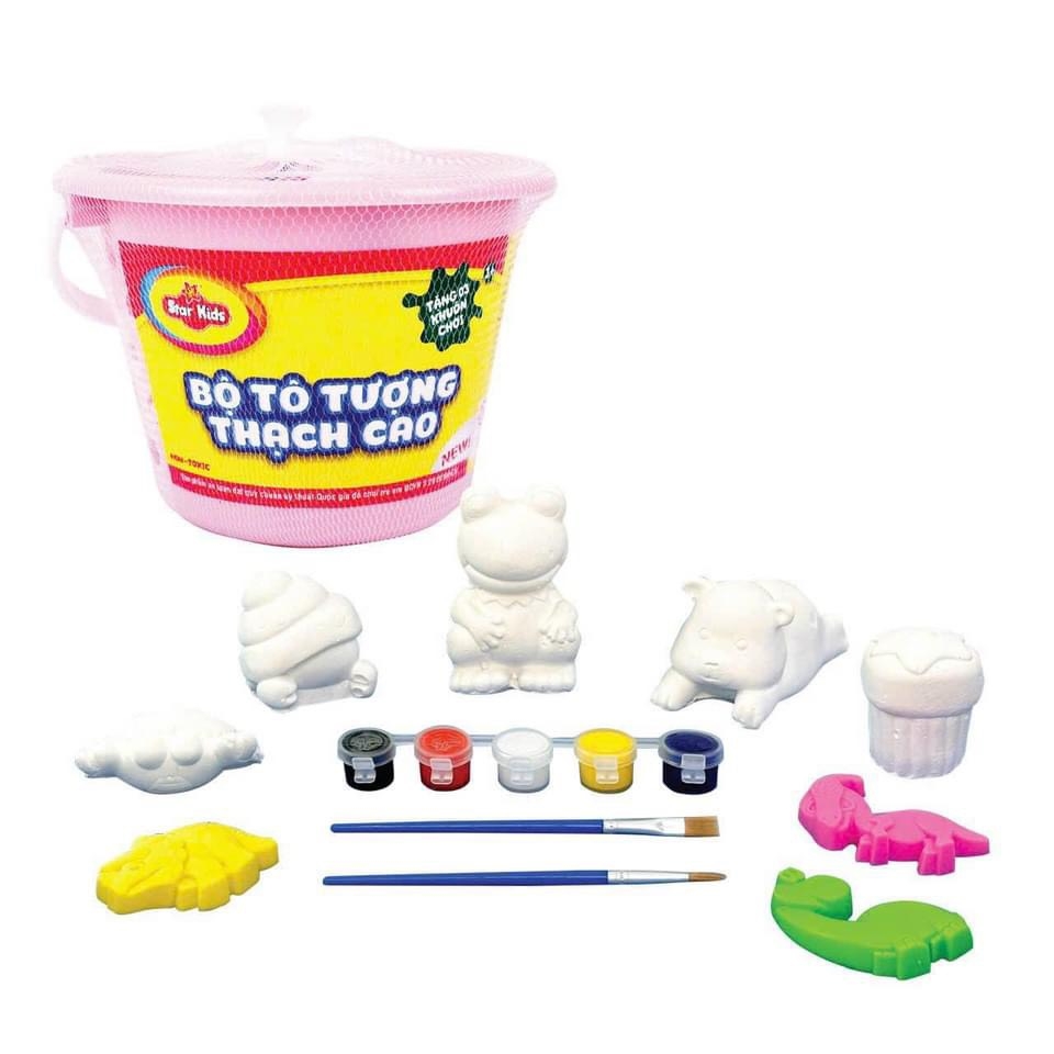 Bộ đồ chơi tô tượng thạch cao Star Kids K-162