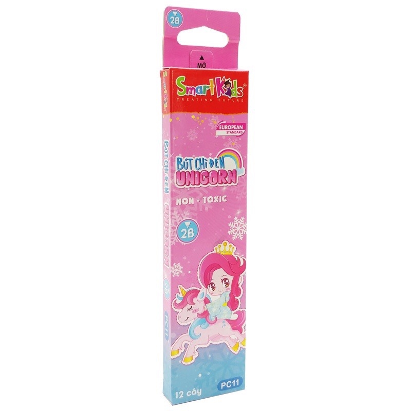 Bút chì gỗ Smart Kids PC11 2B (12/144)