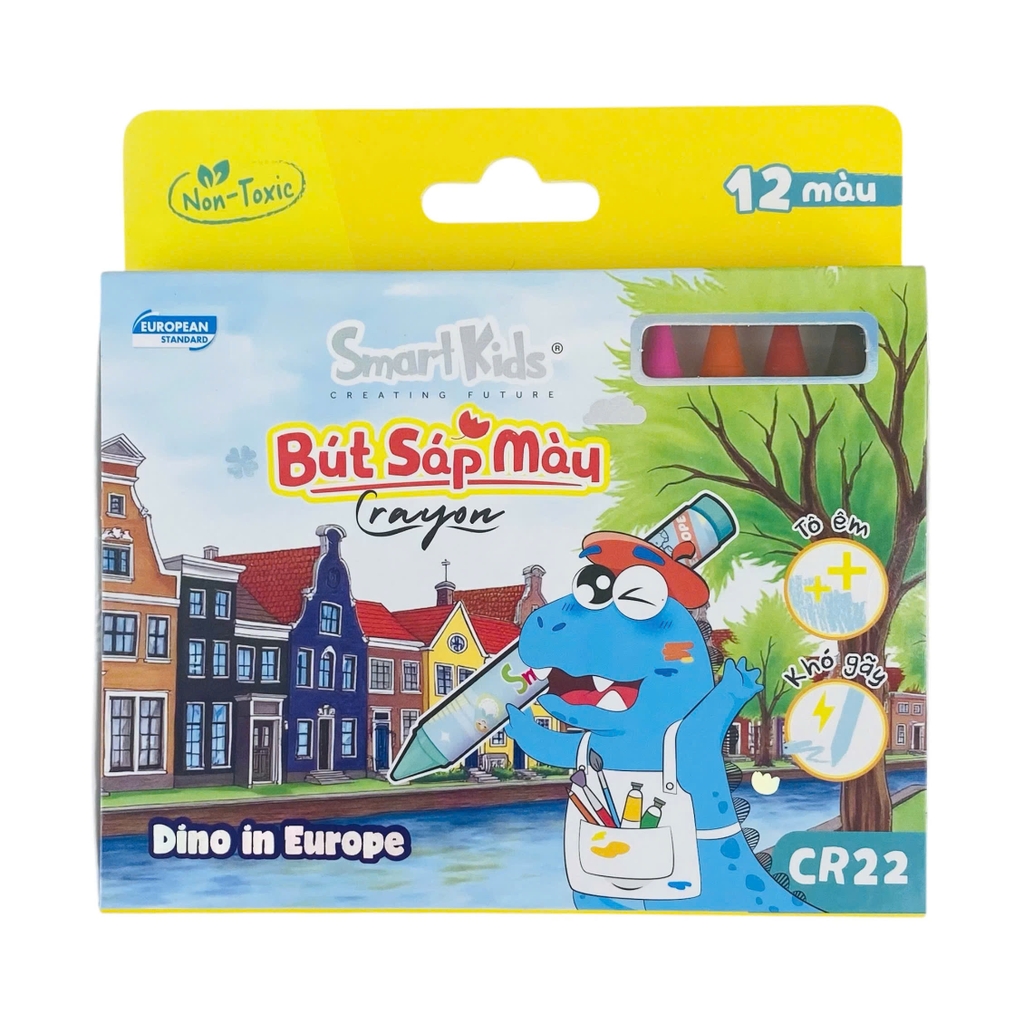 Bút sáp màu Smart Kids CR22/ CR23/ CR24