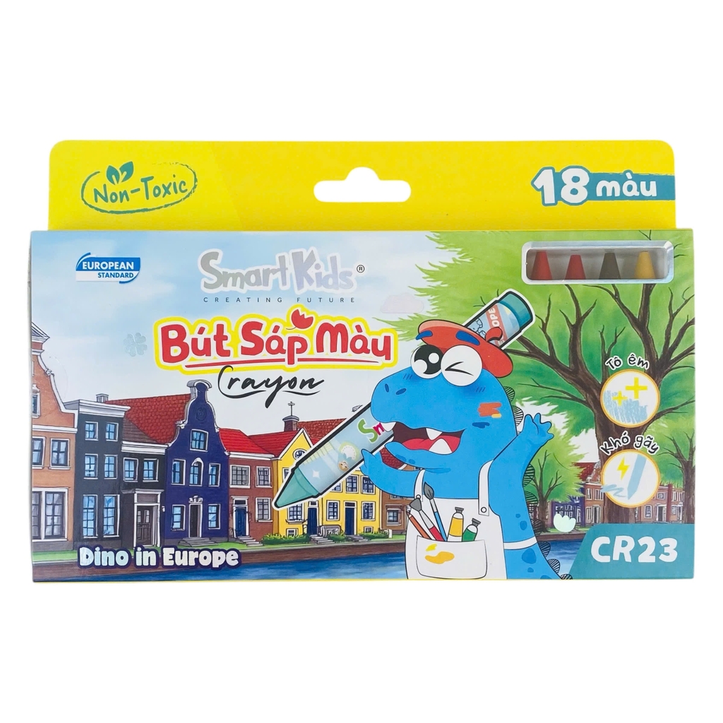 Bút sáp màu Smart Kids CR22/ CR23/ CR24