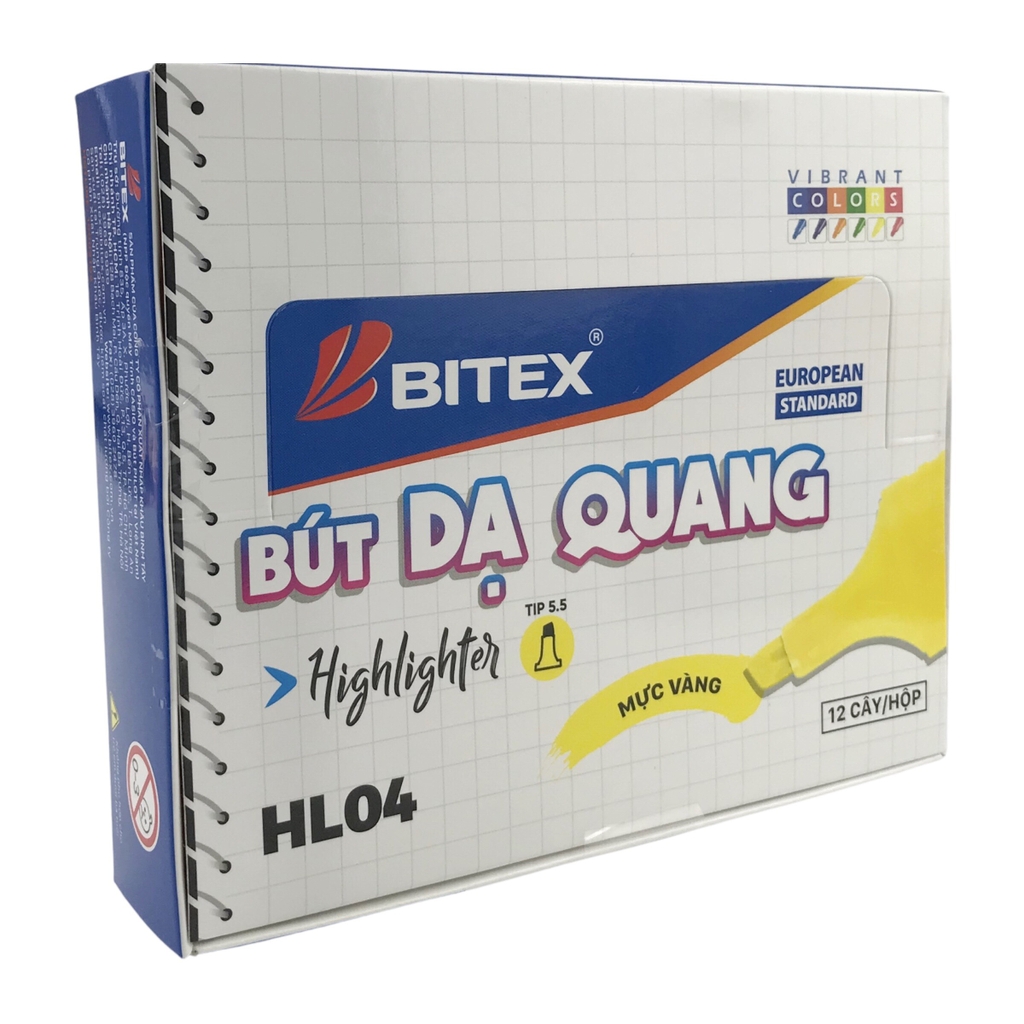 Bút dạ quang Bitex HL04 (12)