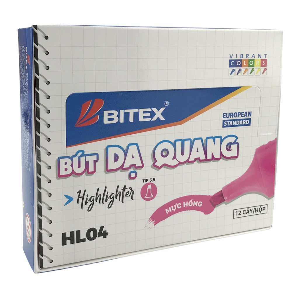 Bút dạ quang Bitex HL04 (12)