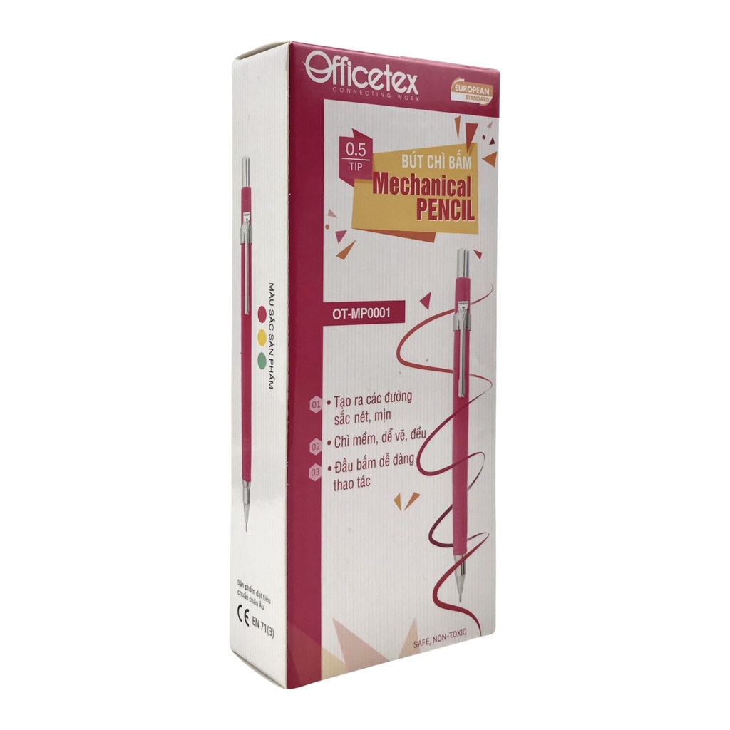 Bút chì bấm Officetex OT-MP0001 0.5mm (12)