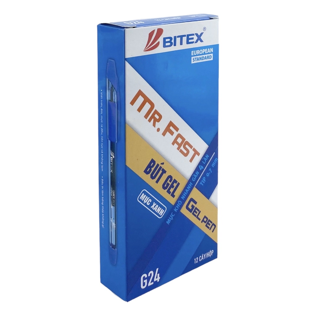 Bút gel Bitex Mr Fast G24 0.7mm