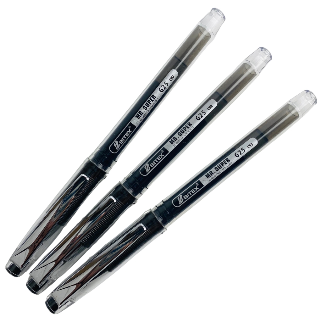 Bút gel Bitex Mr Super G25 0.7mm (20)