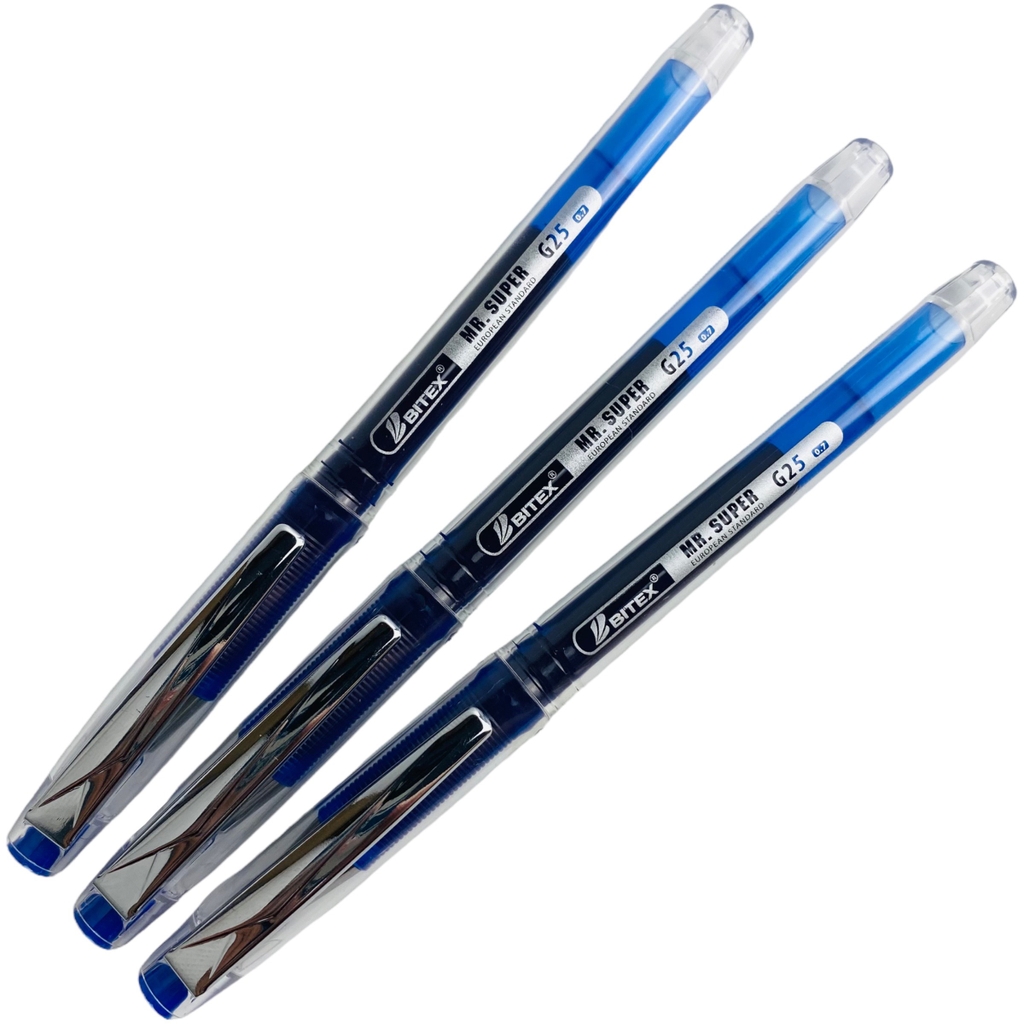 Bút gel Bitex Mr Super G25 0.7mm (20)
