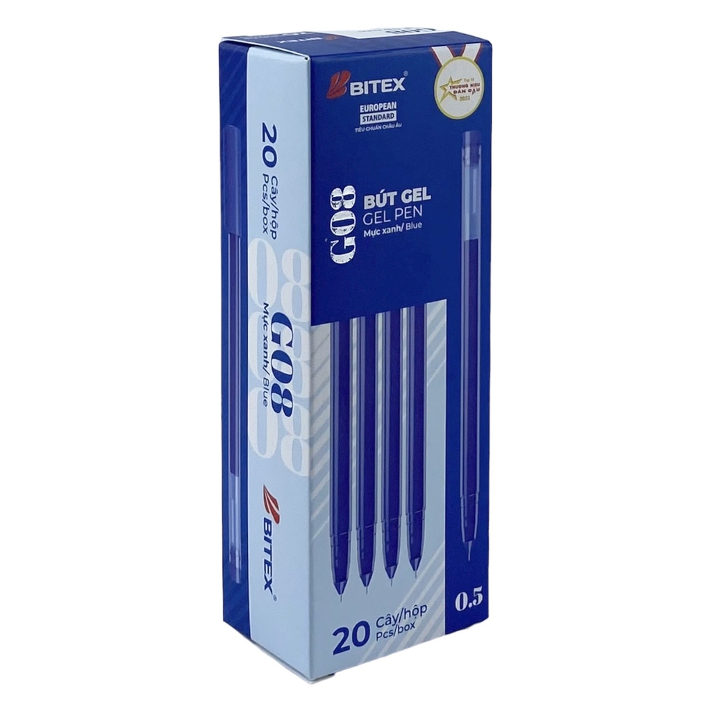 Bút gel Bitex G08 0.5mm (20)