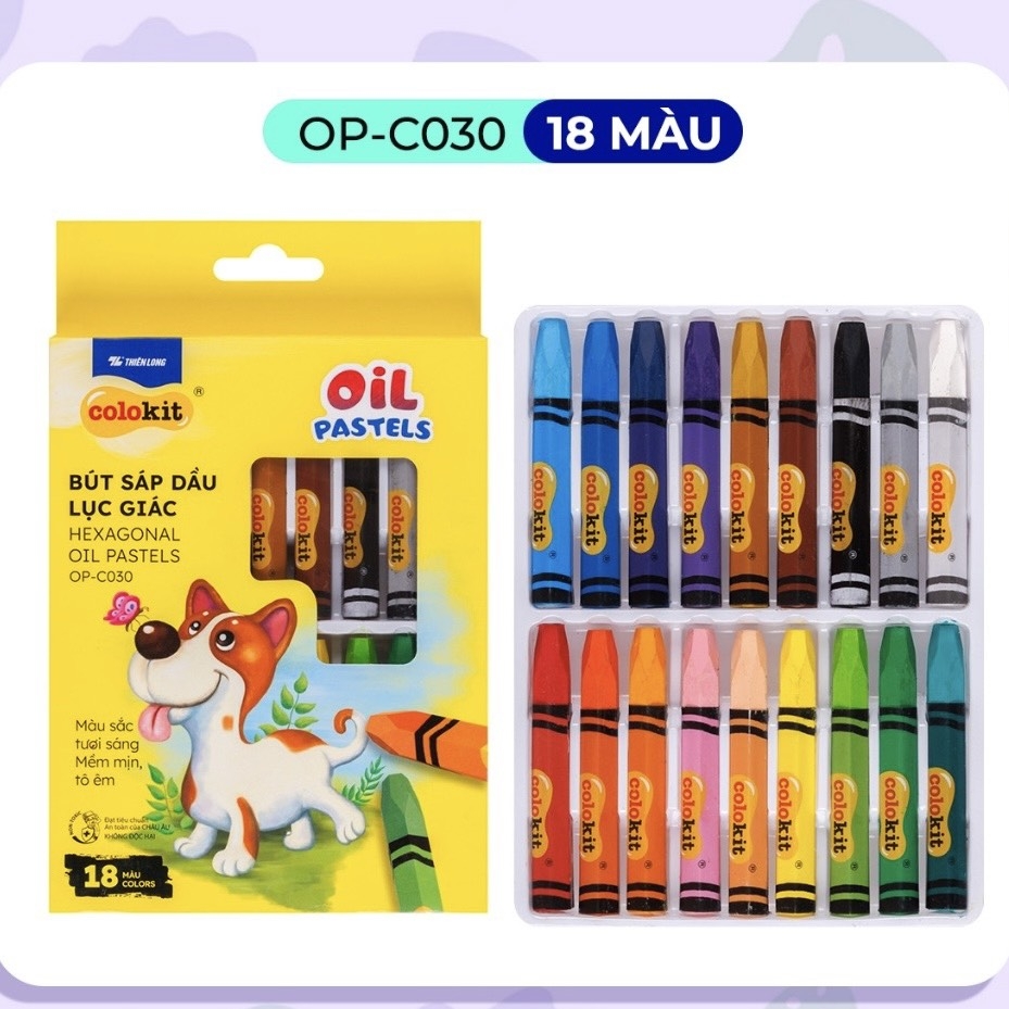 Bút sáp dầu TL Colokit OP-C029 / OP-C030 / OP-C031