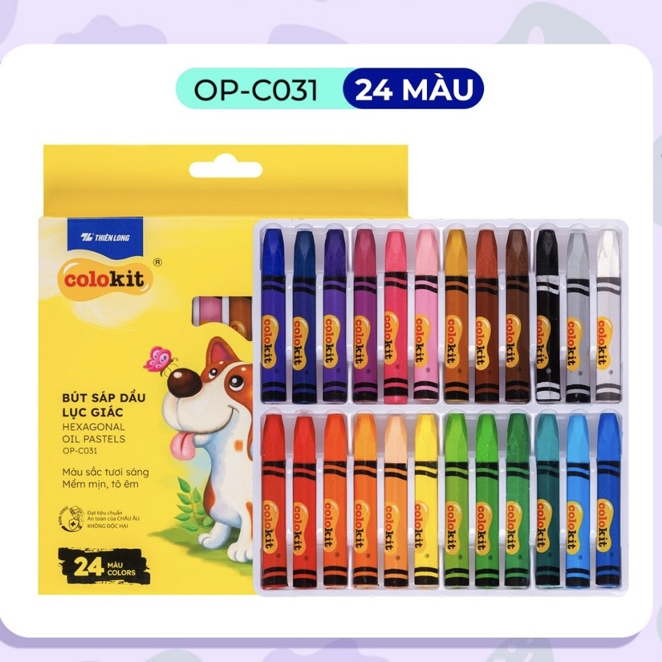 Bút sáp dầu TL Colokit OP-C029 / OP-C030 / OP-C031