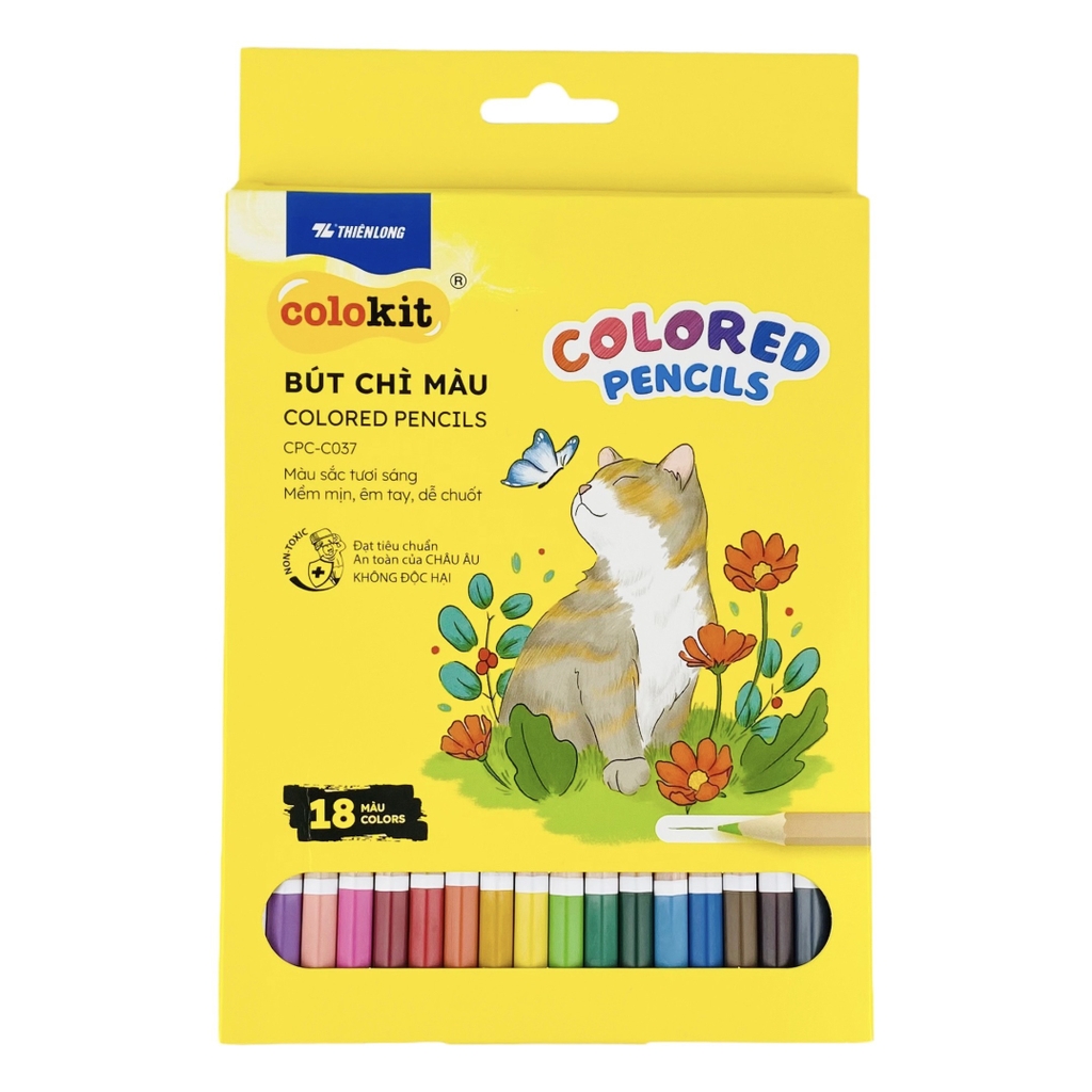 Bút chì màu TL Colokit CPC-C036/ C037/ C038